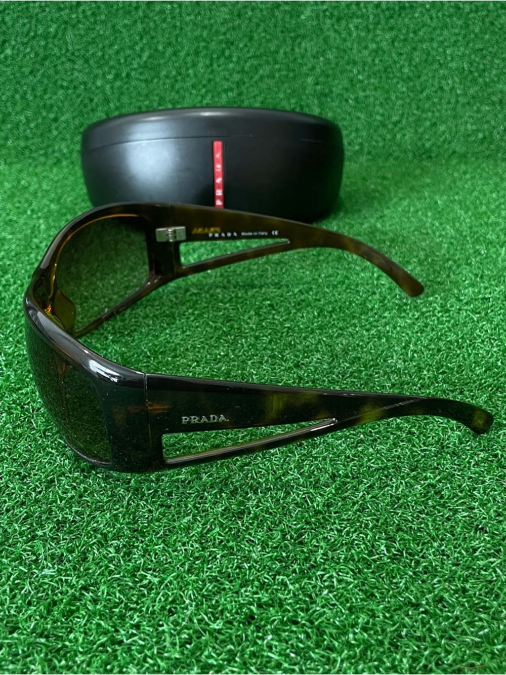 Vintage Prada SPR 09F Brown Sunglasses Unisex
(Abr A-2) - Picture 3 of 7